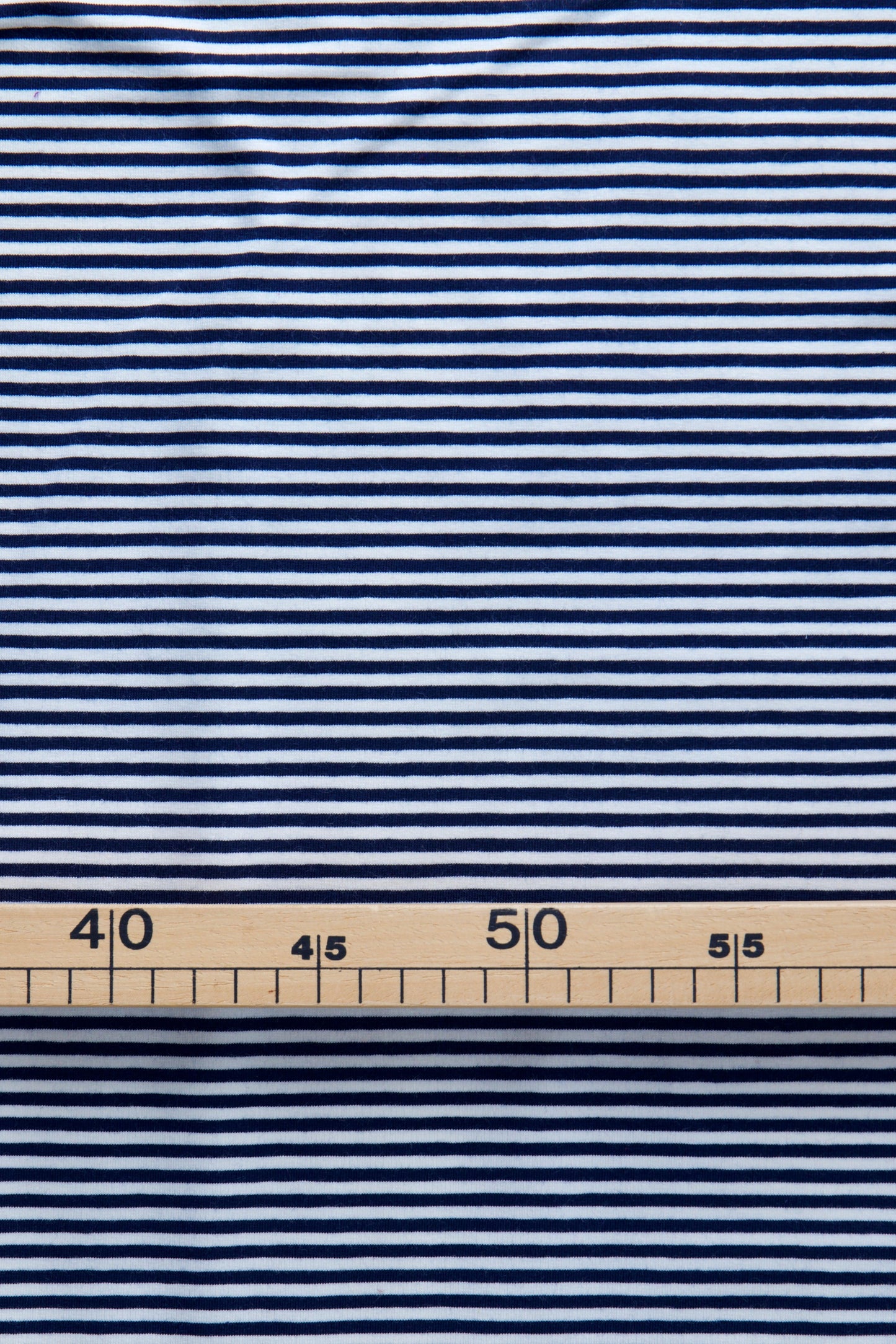 Jersey de coton bio - marinière mini