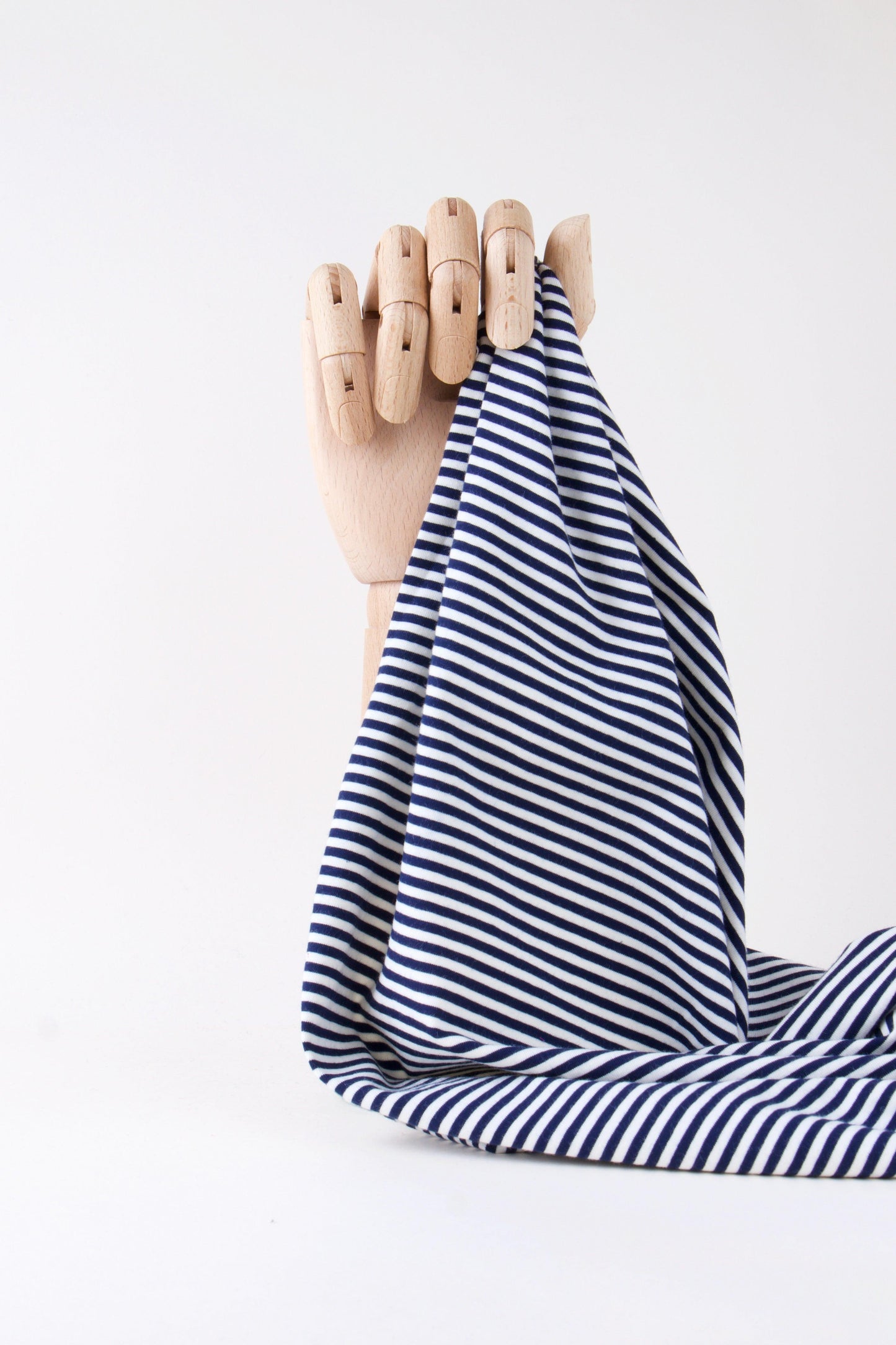 Jersey de coton bio - marinière mini