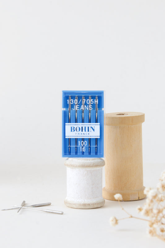 Aiguilles pour machine à coudre spéciales "Jeans" - Bohin